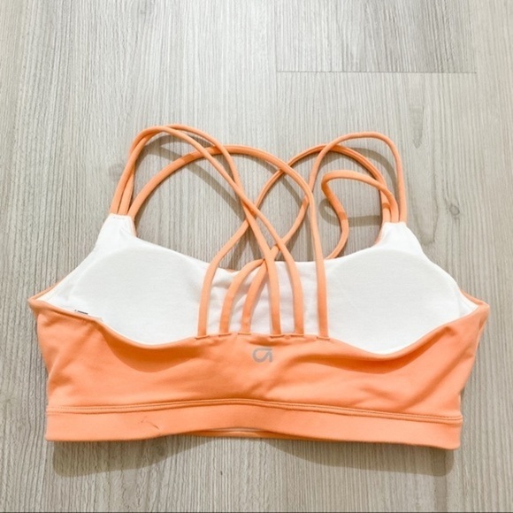 Gap coral criss cross back padded sports bra - Picture 5 of 6